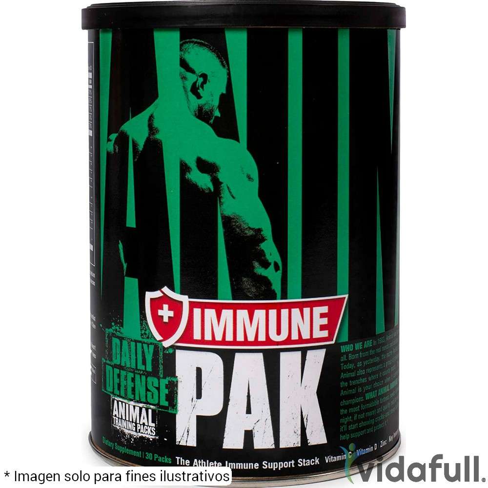 Animal Immune Pak Universal Nutrition Vitaminas y minerales de Universal Nutrition Ganar musculo y marcar musculo