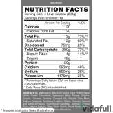 Mass Infusion Nutrex 6 lb facts