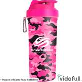 Shaker Doble capa Smartshake 1000 ml CAMO Rosa