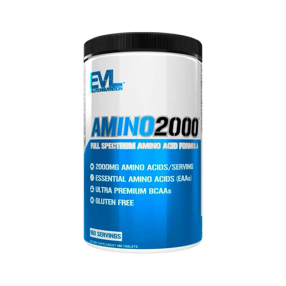Amino 2000 Evlution Nutrition Aminoácidos de Evlution Nutrition Ganar musculo y marcar musculo