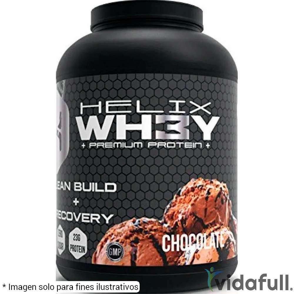 Whey Protein Helix Proteína de Betancourt Nutrition Ganar musculo y marcar musculo