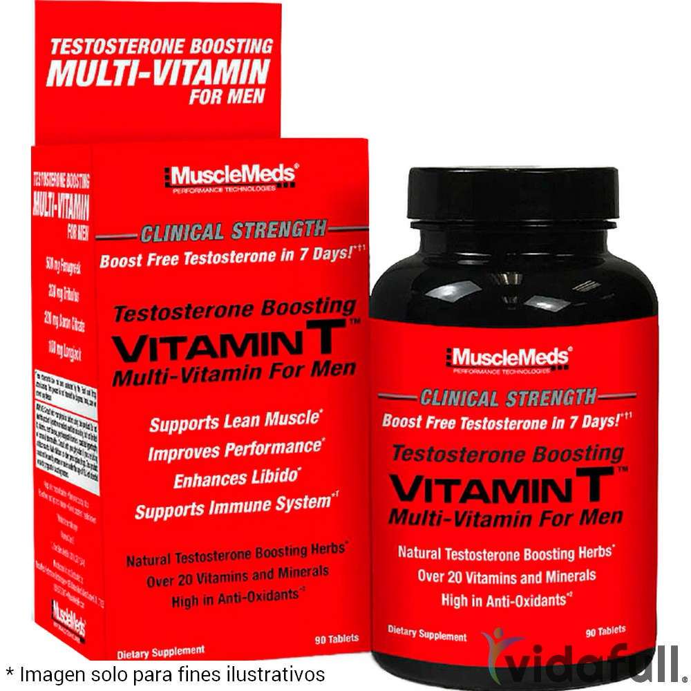 Vitamin T Musclemeds Precursor de MuscleMeds Ganar musculo y marcar musculo