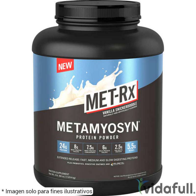 MetaMyosyn Proteína Met-Rx Vainilla