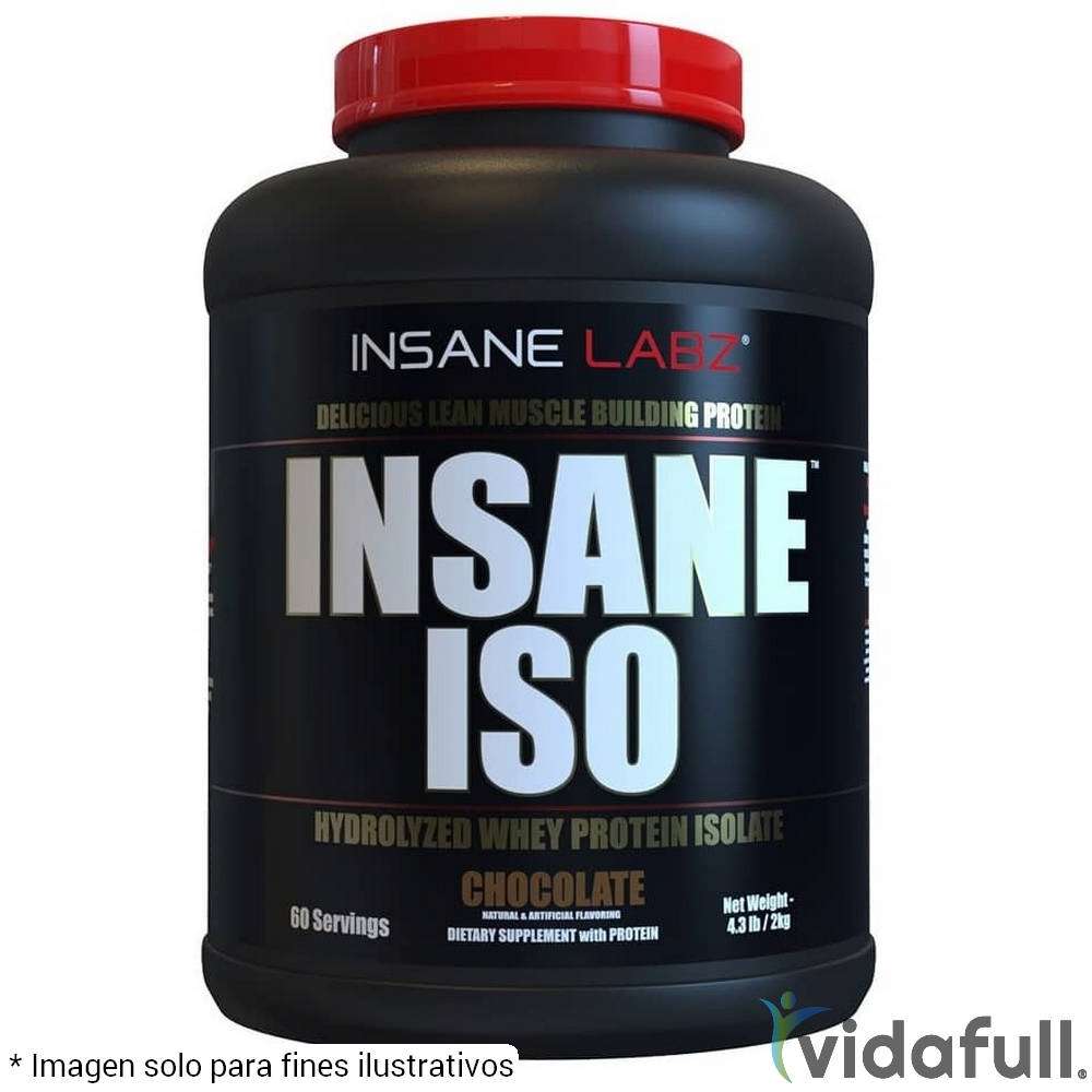 Insane ISO Insane Labz Proteína de Insane Labz Ganar musculo y marcar musculo
