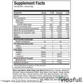 Información nutricional de Cell Tech Muscletech ingredientes