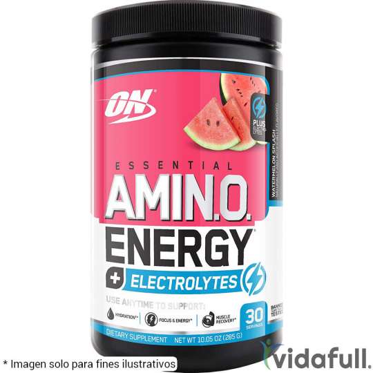 Amino Energy + Electrolitos ON Pre-Entrenamiento de ON Optimum Nutrition Ganar musculo y marcar musculo
