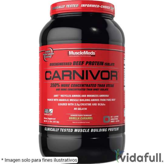 Carnivor Proteína MuscleMeds 2 lb