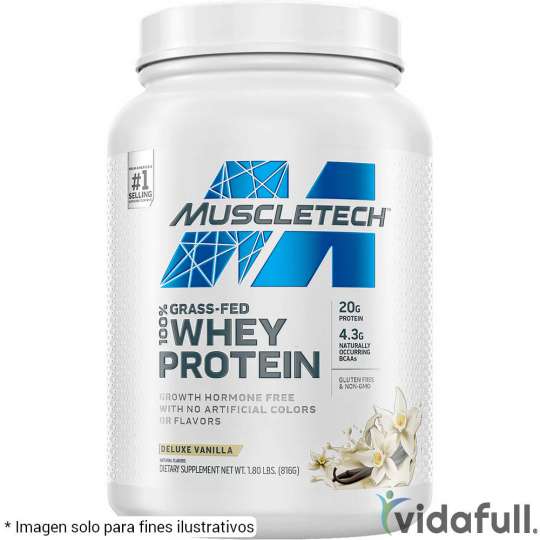 Grass-Fed 100% Whey Protein Muscletech