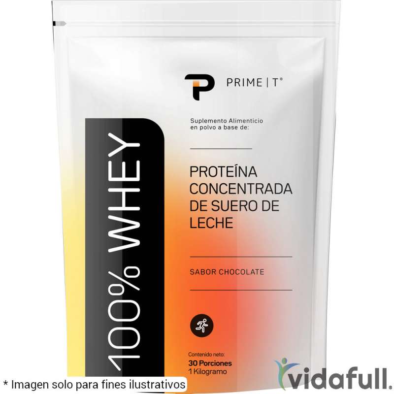100% Whey Proteina Primetech 1 kg Chocolate