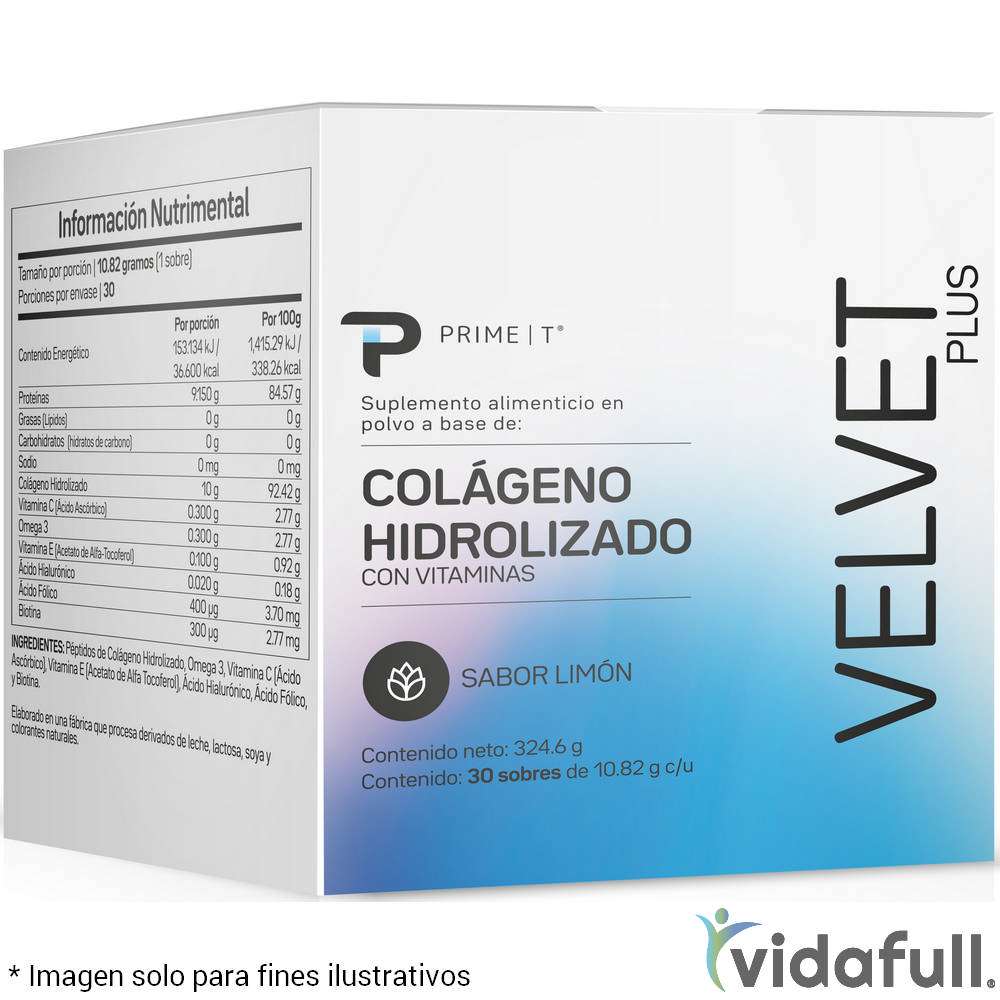 Colágeno Velvet+ Primetech Colágeno de PrimeTech Nutrition Bajar de Peso Bien