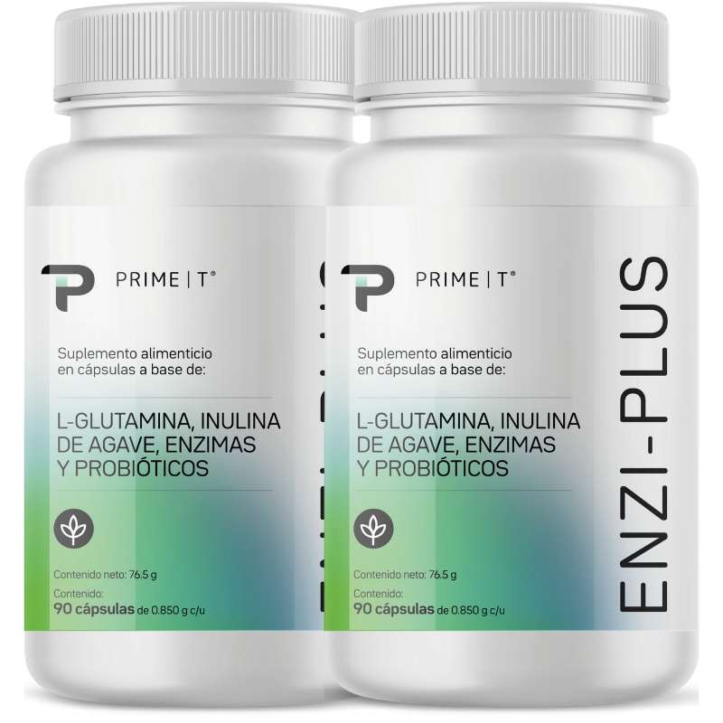 Enzimas Digestivas ENZI-PRO  Primetech 2 piezas frente