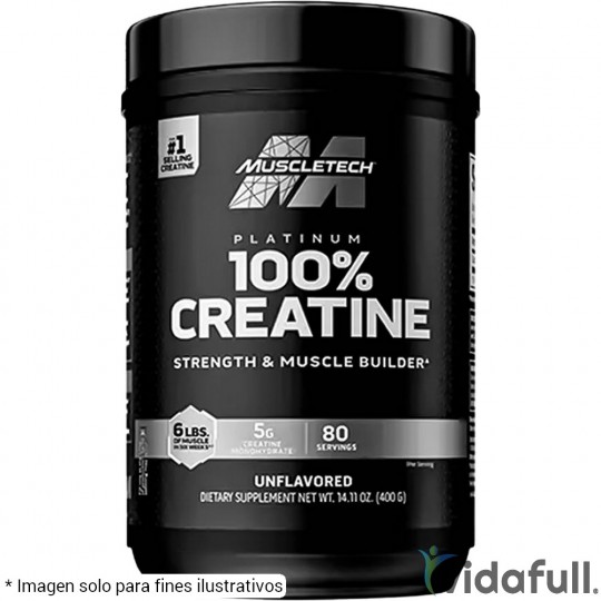 Platinum Creatina Muscletech Creatina de Muscletech Ganar musculo y marcar musculo