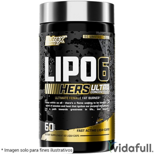 Lipo 6 Black Hers Ultra Concentrate Nutrex