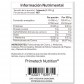 Tabla nutricional de CRO-200 Primetech ingredientes