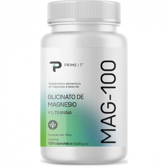 Magnesio MAG-100 Primetech Vitaminas y minerales de PrimeTech Nutrition Ganar musculo y marcar musculo
