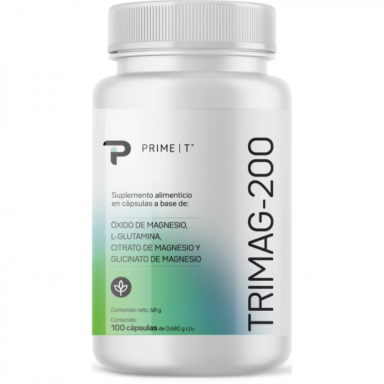 Magnesio TRIMAG-200 Primetech Vitaminas y minerales de PrimeTech Nutrition Ganar musculo y marcar musculo