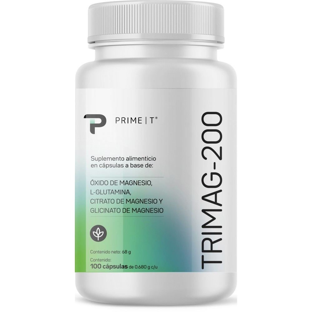 Magnesio TRIMAG-200 Primetech Vitaminas y minerales de PrimeTech Nutrition Ganar musculo y marcar musculo