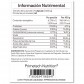 Tabla nutricional de Resveratrol REVE-250 Primetech ingredientes