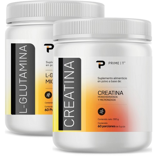 L-Glutamina Creatina 300 g Primetech