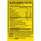 Tabla nutricional de C4 Ripped Cellucor ingredientes