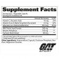 Tabla nutricional de Limpiador de Hígado GAT ingredientes