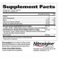 Tabla nutricional de Nitraflex Advanced GAT ingredientes