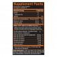Tabla nutricional de CLA + Carnitina Shredded BPI ingredientes