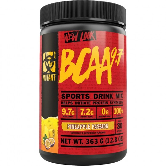 BCAA 9.7 Mutant Aminoácidos de Mutant Nutrition Ganar musculo y marcar musculo