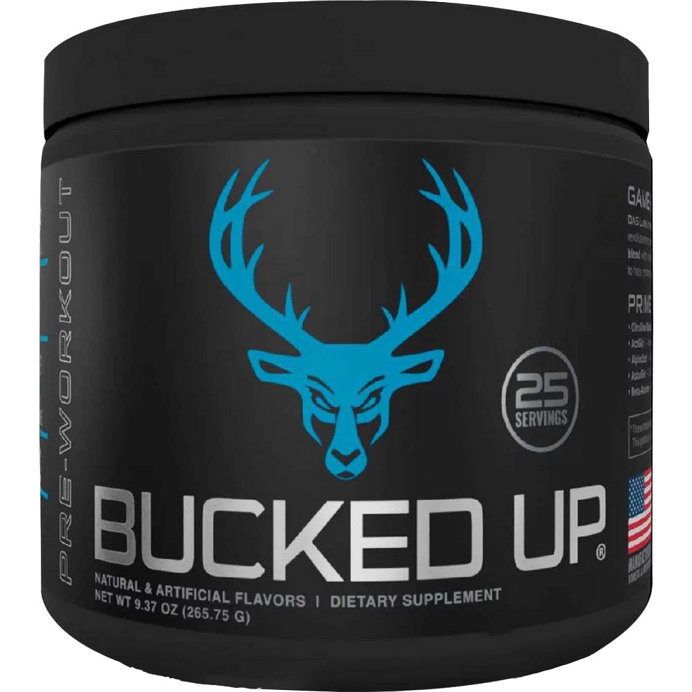 Pre-Workout Bucked Up Pre-Entrenamiento de Bucked Up Ganar musculo y marcar musculo
