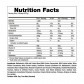Información nutricional de Mass ingredientes