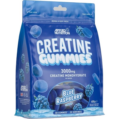 Creatine Gummies Applied Nutrition Frambuesa Azul