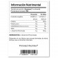 Tabla nutricional de Glutamina Primetech 500 g ingredientes