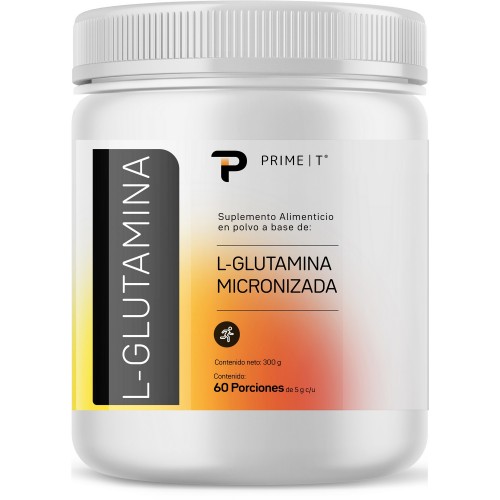Glutamina Primetech 300 g frente
