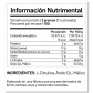 Tabla nutricional de CITRU2:1 Primetech 300 g ingredientes