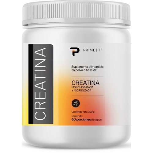 Creatina Primetech Tarro 300 g frente