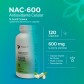 N-Acetil Cisteína NAC-600 Primetech Características