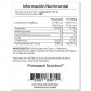 Tabla nutricional de CRO-200 Primetech ingredientes
