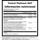 Tabla nutricional de Testrol Platinum GAT en español