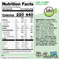 Información nutricional de The Complete Cookie Chocolate Menta ingredientes