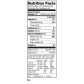 Información nutricional de The Complete Cookie Canela ingredientes