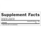 Información nutricional de Glutamina Pura Nutrex facts