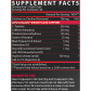 Tabla nutricional de Lipo 6 Black Nutrex ingredientes