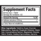 Tabla nutricional de Platinum 100% Caffeine ingredientes