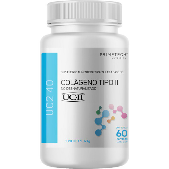 Colágeno NO desnaturalizado UC2-40 Primetech frente