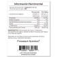 Información nutricional de CRO-200 Primetech ingredientes