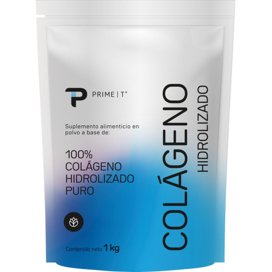 Colágeno Hidrolizado 1 kg Primetech frente