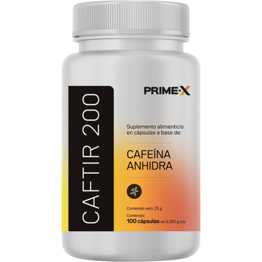 Cafeína CAFTIR 200 Primetech frente