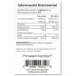 Información nutricional de CLA Primetech ingredientes