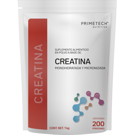 Creatina Primetech Tarro 1 kg frente