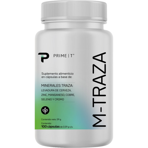 Minerales M-TRAZA Primetech frente
